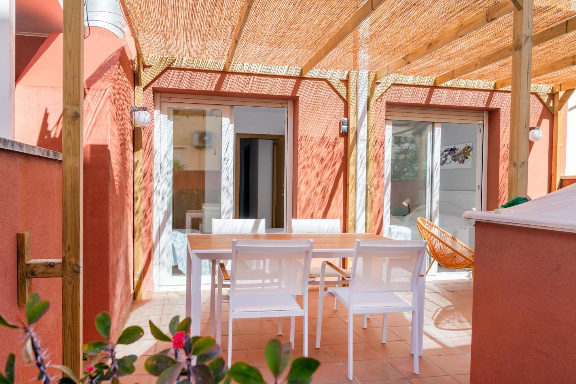 Citadel Holiday Apartment "Oliva" Roses, Beach 200M, Centre 300M, Pr Parking Big Sun Terrace المظهر الخارجي الصورة